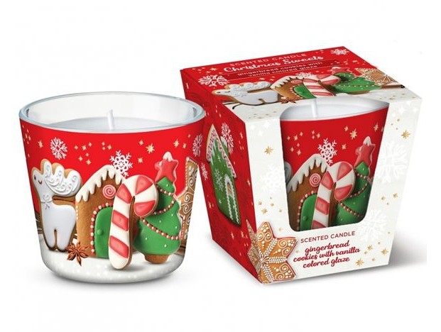 Svíčka Bartek Christmas sweets 115g - Drogerie Osvěžovače a svíčky Svíčky vonné, čajové